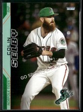 2025 Norfolk Tides Colin Selby RC Rookie Orioles Minor League