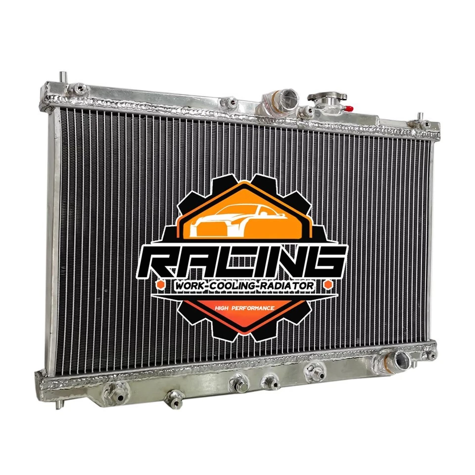 Radiador de refrigeração para 1990-1993 Honda Accord/1992-1996 Honda Prelude L4 2.2L AT - Imagem 2 de 4