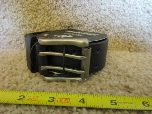 Beverly Hills Polo Club Classic Boys Kids Belt Black with silver buckle MEDIUM - Picture 3 of 4