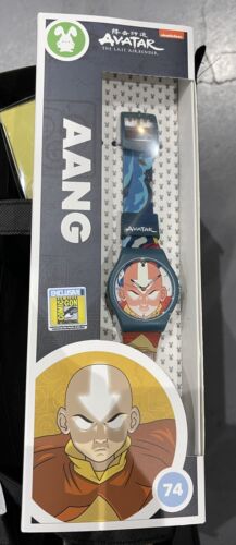SDCC 2022 Nickelodeon Aang Avatar Last Airbender Zegarek w ręku! Limitowana 250 - Zdjęcie 1 z 1
