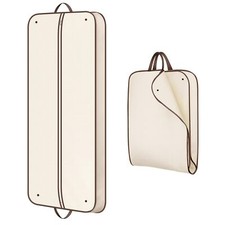 60" Foldable Garment Bags for Travel for Women Dress Bags for Gowns Long Hang...