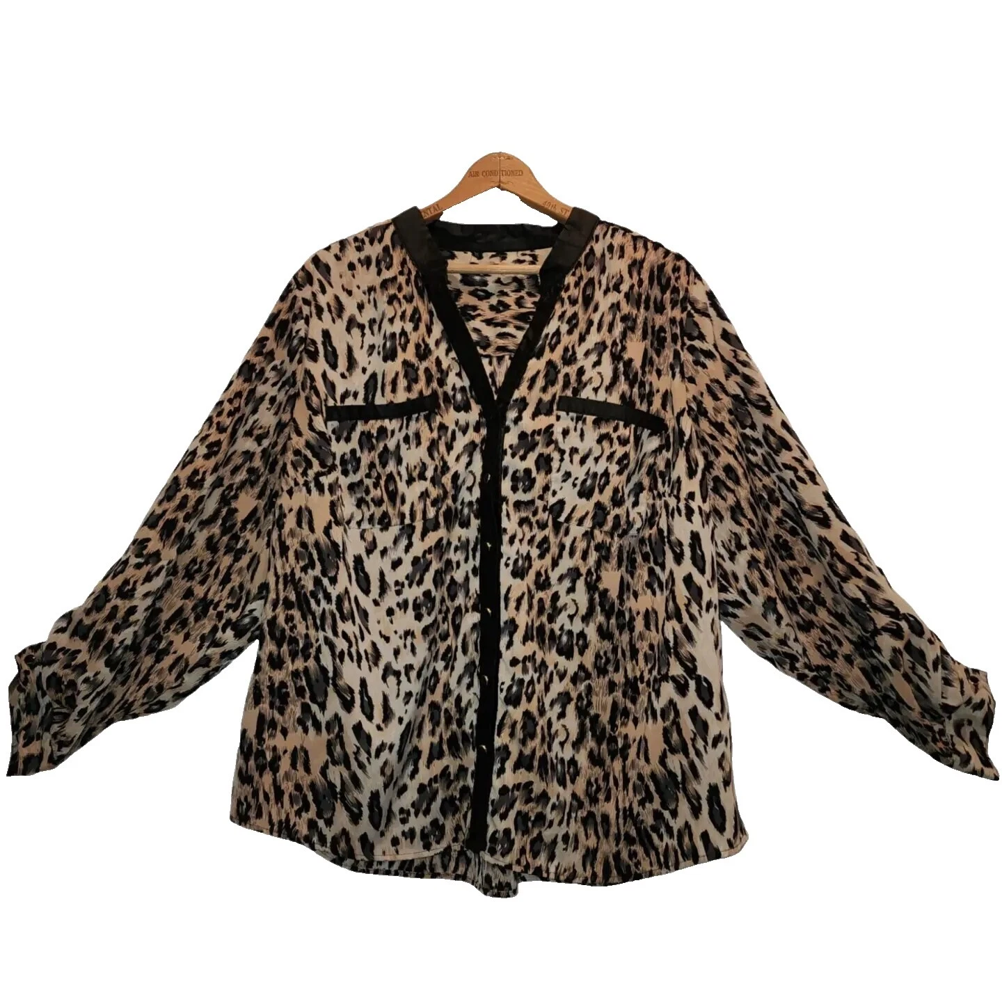 Ropa de tamaño regular Kim Rogers de cuero para mujeres