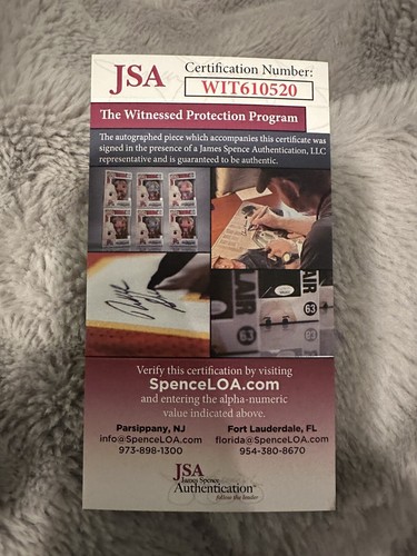 FIRMADO Chris Jericho AEW Figura Inigualable Certificado de Autenticidad JSA ALL ELITE WRESTLING - Imagen 4 de 5