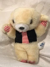 vintage dan brechner lamb stuffed animal