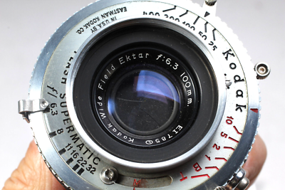 KODAK 100MM F/6.3 WIDE FIELD EKTAR W KODAK FLASH SUPERMATIC