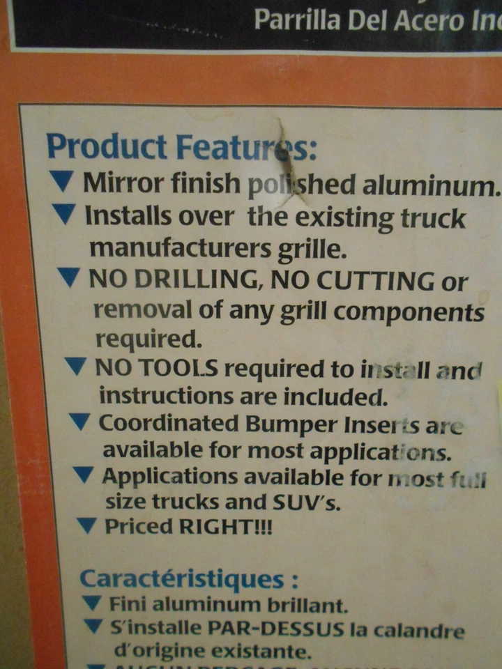 Putco shadow aluminum billet grille Model# 71162 - for Toyota Tundra 2007-2009 Foto 4 de 4