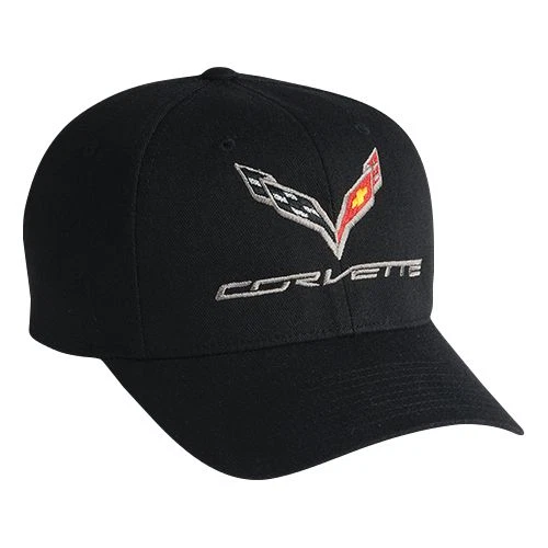 Genuine CORVETTE C7 Flexfit Performance BASECAP Hat Trucker Cap Hat USA SS