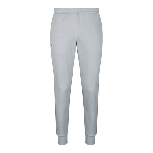 Men's Lacoste Poly Fleece Tracksuit Set Grey Hoodie Sweatshirt Joggers - Picture 26 of 41