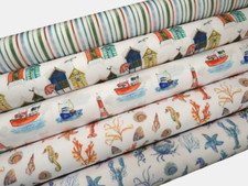 BEACH SEASIDE DESIGN OUTDOOR FABRIC Furniture Cushions UV Resistant Waterproof