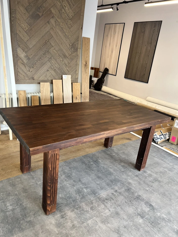 Tisch Aus Buchenholz Massiv - Bild 2 von 4