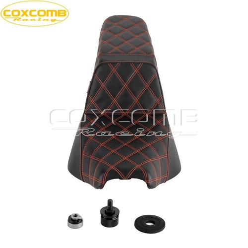 Driver & Rear Passenger Seat for Harley Street Bob Softail FXBB FXBBS FXST 18-22 - Picture 6 of 28