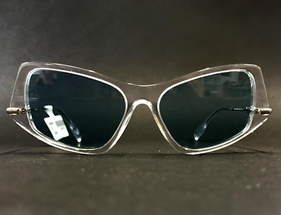 Burberry Light Blue Transparent Cat-Eye Sunglasses Burberry Meadow Blue Cat Eye Ladies Sunglasses BE4390F  main image 2