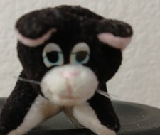 1996 Lewis Galoob Pound Puppies Pound Purries Kitten Minis 2.5" Black