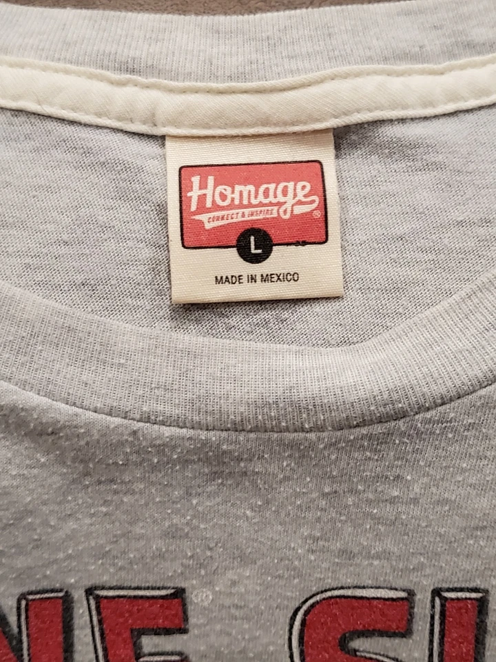 Bobby The Brain Heenan Gorilla Monsoon 男式大号 Homage WWE 大满贯 T 恤 — 第 4/4 张图片