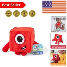 Official Numberblocks One Plush Toy - Soft, Cuddly  Perfect for Learning Fun 