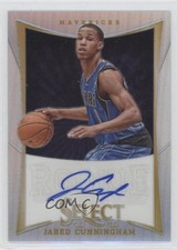 2012-13 Panini Select Silver Prizm 77/199 Jared Cunningham #197 Auto 0c2