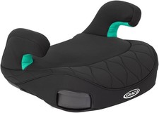 Graco Booster Max R129 ISOFIX Seat Lightweight Backless Booster, Midnight