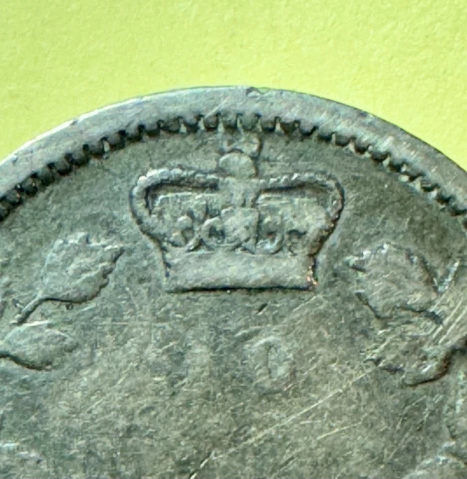 Nuevo Brunswick Canadá 1862 diez centavos 2/2 Foto 3 de 4