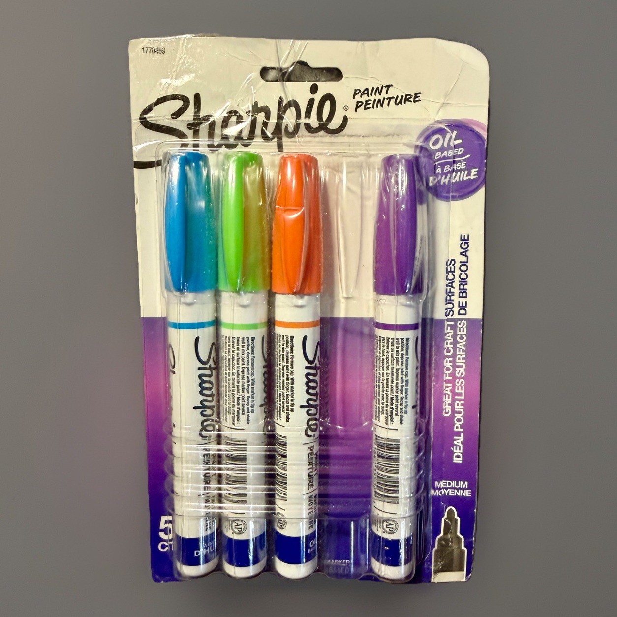 : Blue/green/orange/purple 4 Pack No Pink