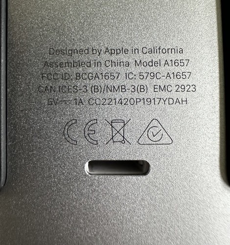 Genuine Apple Magic Mouse 2 A1657 Wireless Rechargeable Bluetooth - 第 5/6 張圖片