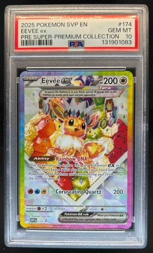 2025 Pokemon Prismatic Evolutions Eevee Promos #174 PSA 10 GEM MINT