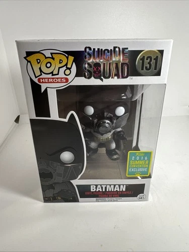 Funko Pop Suicide Squad: Batman #131 (2016 Summer Convention Exclusive) Box Dmg