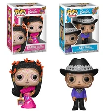 Barbie Dia de los Muertos Funko Pop Complete Set (2)