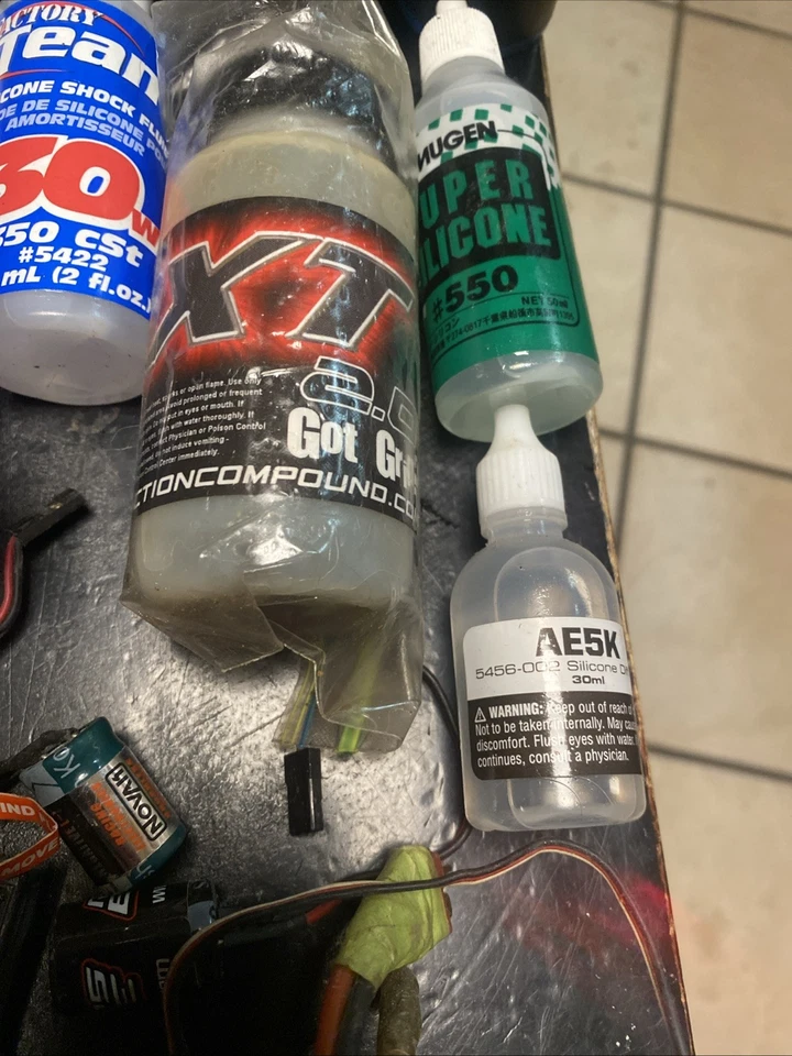 RC Car Parts Bundle Novak AE Ace Losi Spektrum  DX4C Hobbico Read Description - Image 4 of 4