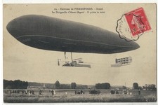 Environs de PIERREFONDS (60) - Le dirigeable Clément Bayard - Il quitte la terre