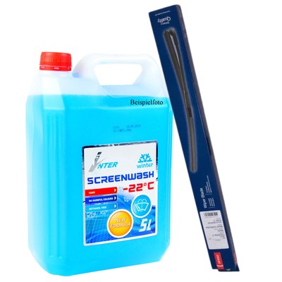 DENSO DF-406 Wischblatt Satz 580/350mm + Scheibenfrostschutz für NISSAN