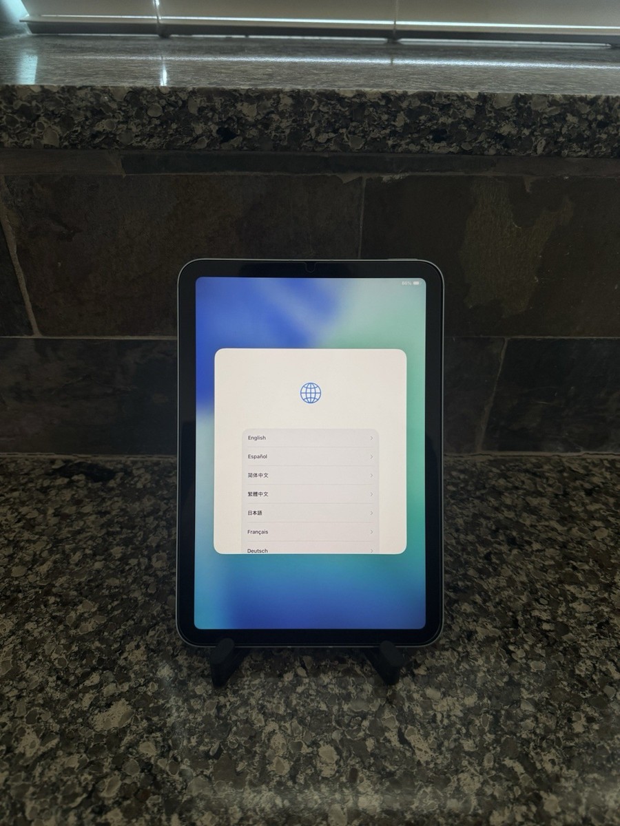 Apple iPad Mini (A17 Pro) - Blue - WiFi + Cellular - 128GB