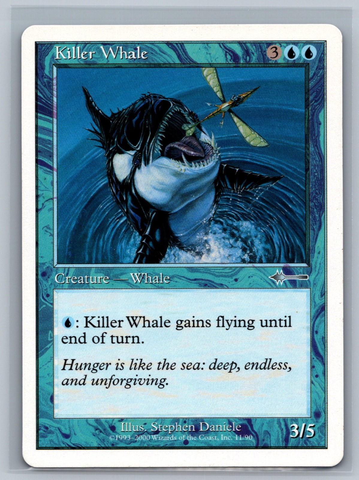 Magic The Gathering Beatdown Box Set Killer Whale #11/90 MTG TCG CCG