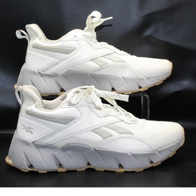 Reebok Vizome Women's Shoes Size 9 White Grey 100204732 Zig Energy Gum Sole