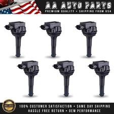 6PCS Ignition Coil for Volvo 1999-2003 S80 2.8L 2.9L 2003-2005 XC90 2.9L UF341