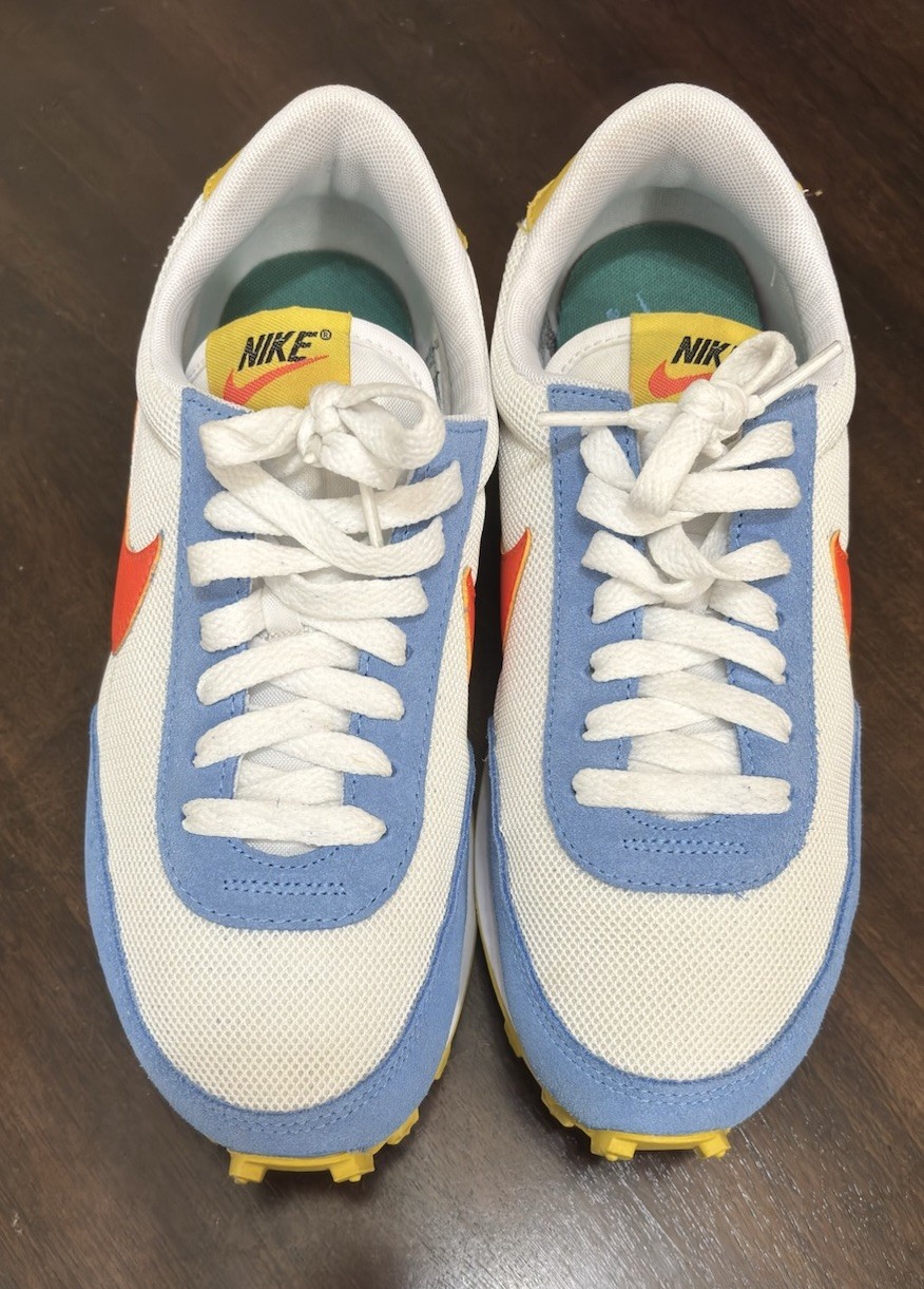 Nike Women’s Daybreak Sz 8  Dm8330-400 Orange/white & Blue