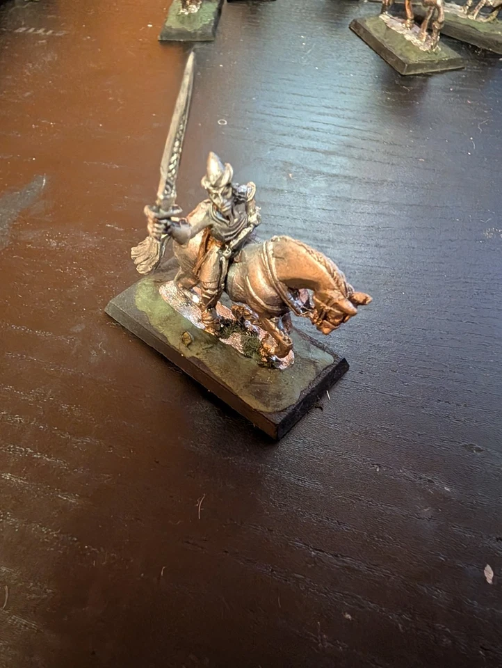 Warhammer Silver Helms – 12 Metal Light Cavalry Miniatures – OOP Citadel 1990s - Image 3 of 4