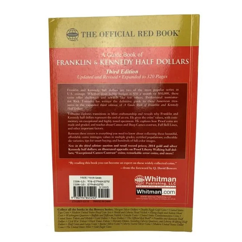 Guidebook of Franklin and Kennedy Half Dollars 3rd Edition - Picture 2 of 2