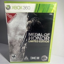 Medal of Honor -- Limited Edition Microsoft Xbox 360, 2010 TESTED - COMPLETE