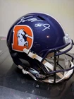 Full Size TALANOA HUFANGA Signed DENVER BRONCOS Replica Helmet Beckett COA