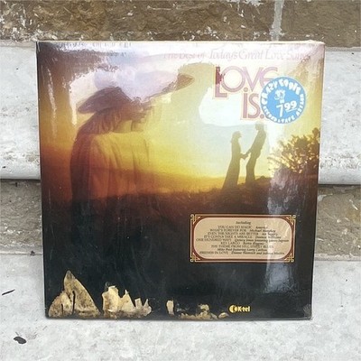 K-Tel Love Is... Various Artists 12'' LP Black Vinyl Rock & Roll Record