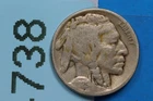 1925 5C INDIAN HEAD BUFFALO NICKEL EARLY US TYPE COIN RAW-738