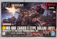 New Bandai 2725233 Zaku II F-Type Solari HG RFV 1/144 Model Kit 254