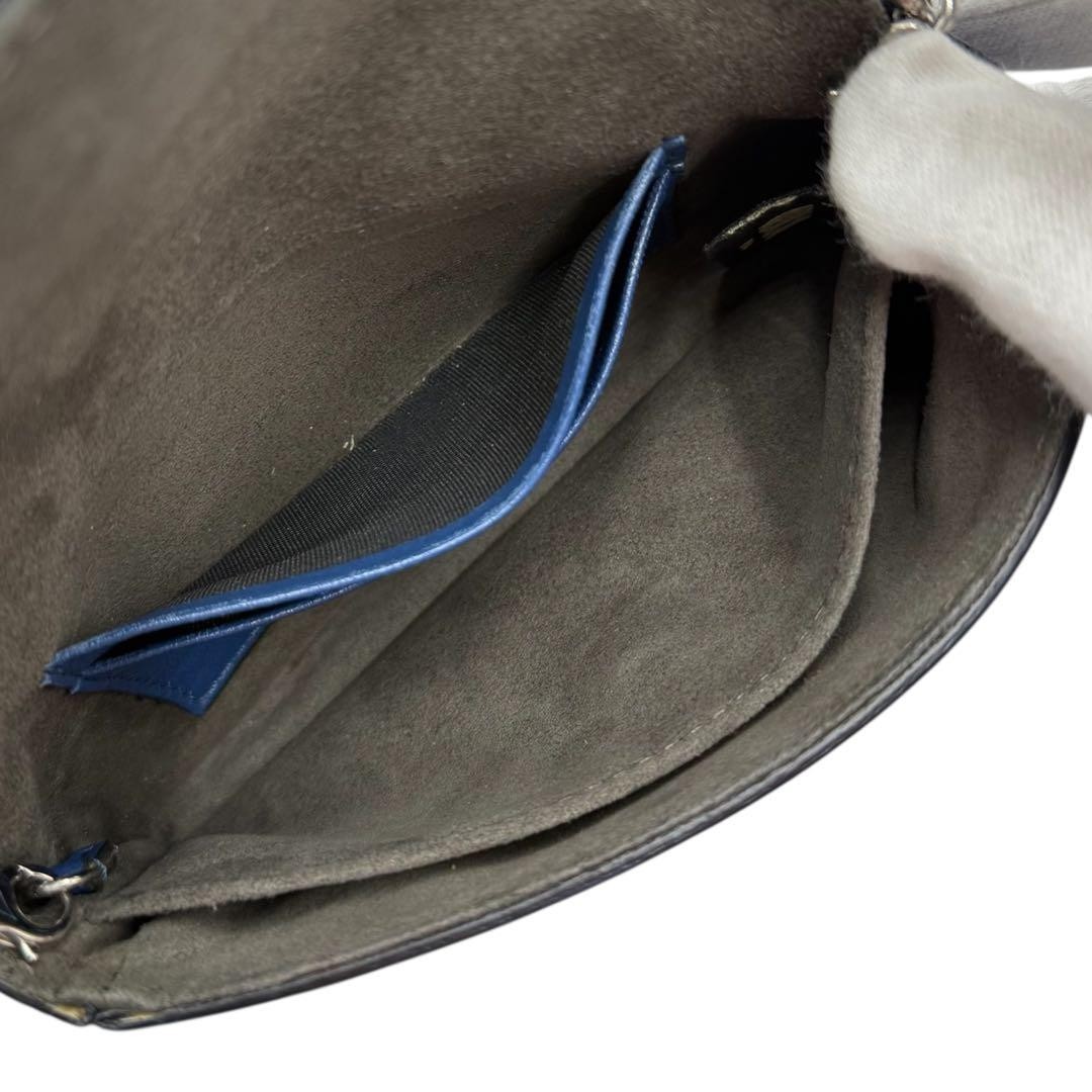 6210 Beautiful Fendi Micro Bucket 2-way Mini Shoulder Bag, Blue thumbnail 13