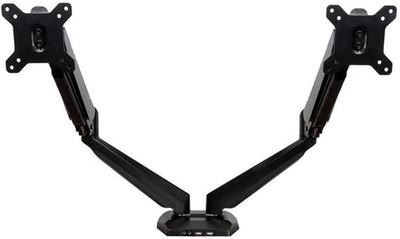 Startech.Com Dual Monitor Halterung Mit Eingebautem 2 Port USB Und Audio Passthr