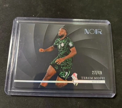 Terem Moffi 2024-25 Panini Noir Soccer Silver 27/49 #135