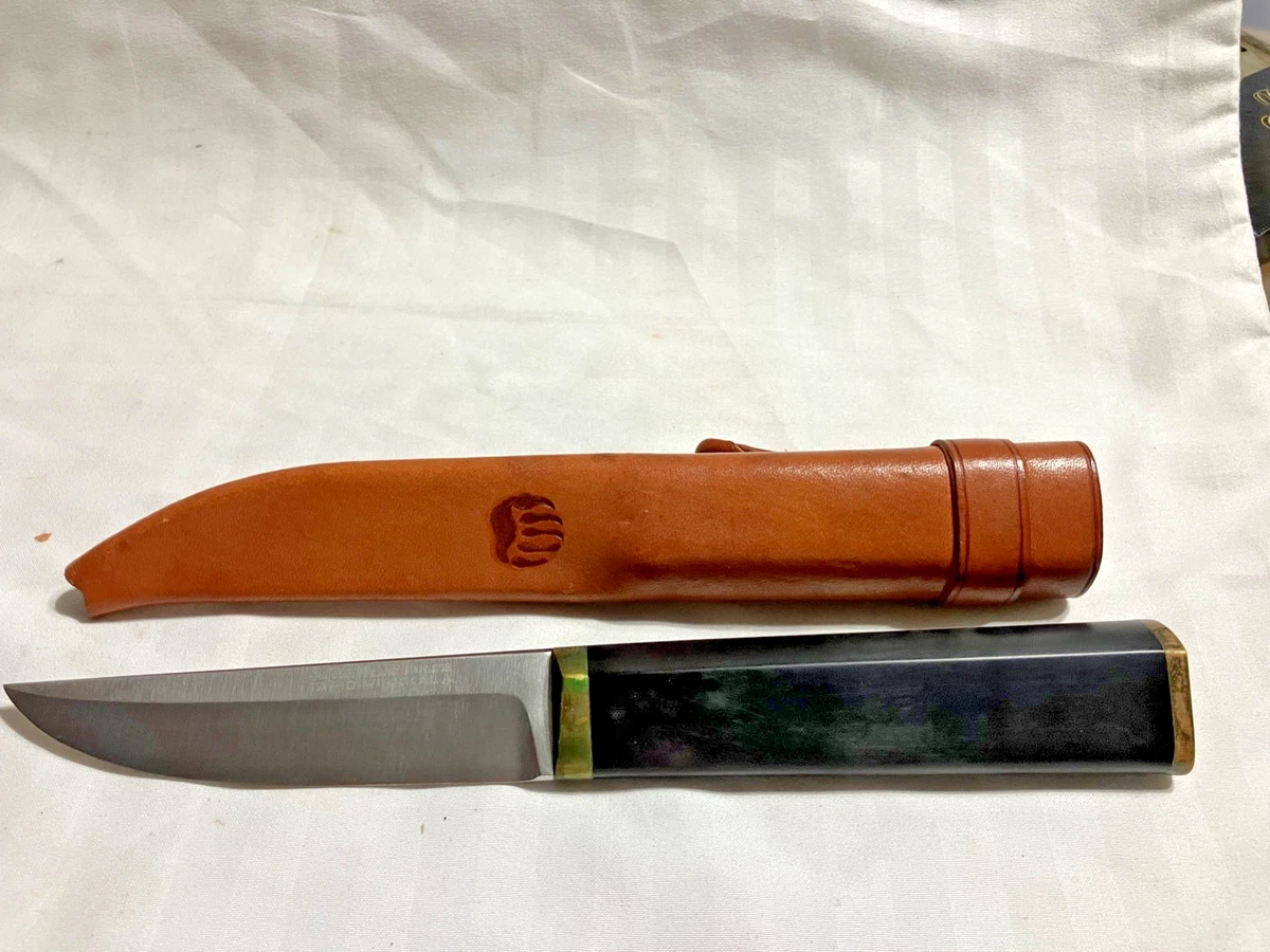 ＰＵＵＫＫＯ　ＫＮＩＦＥ（ビンテージ） Viking Knife Handmade High Carbon Steel Puukko Knife Walnut Wood