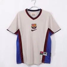 Nike Classic Size Medium Vintage Jersey - Barcelona 1998/99 Away Shirt