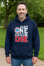 NEW Just One Before I Die Vikings Minnesota Funny Football Unisex Graphic 3XL