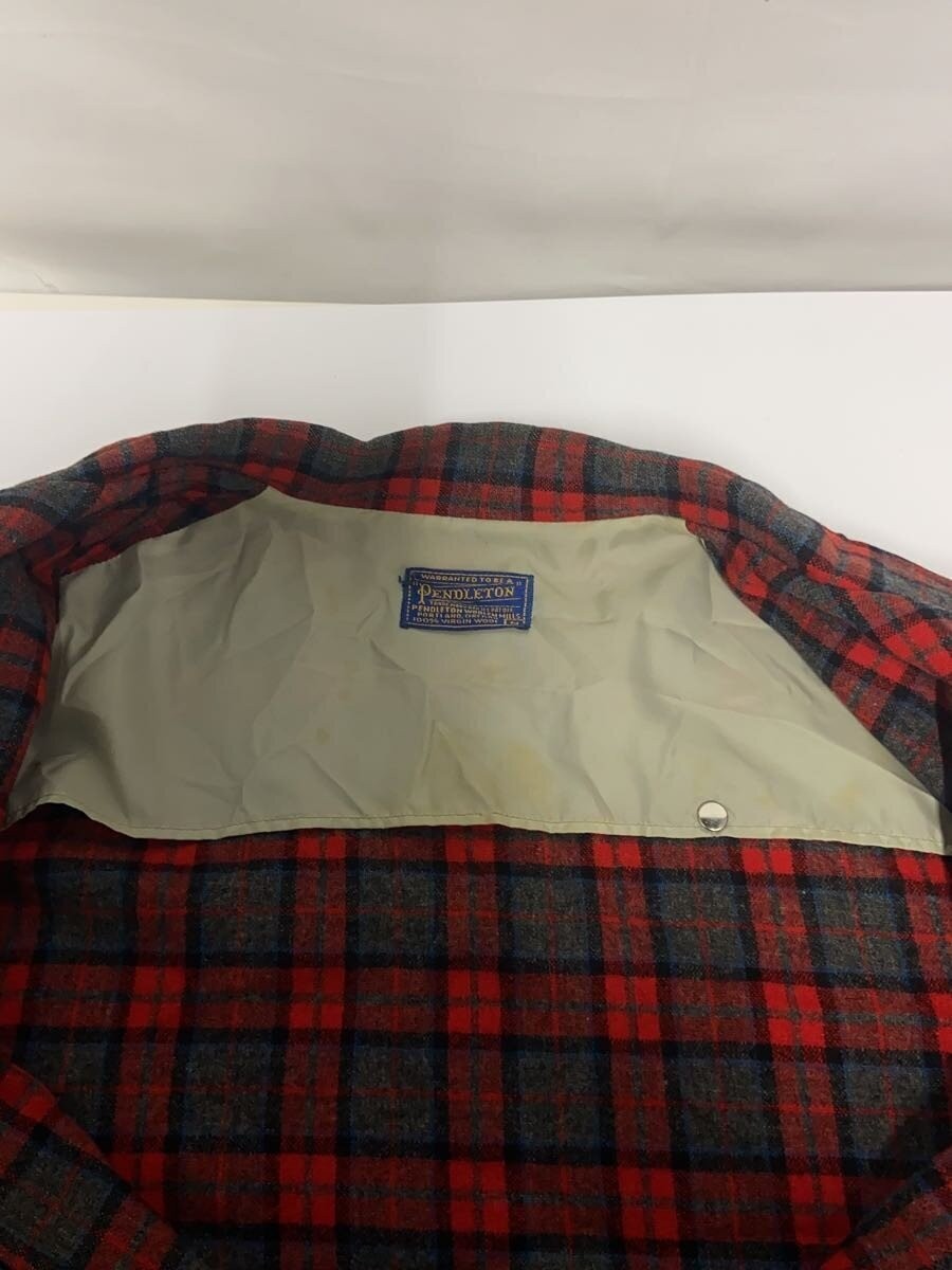 Pendleton 50s Star Wool Check Jacket M Multi Color - image 5