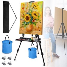 Standstaffelei staffelei Künstlerstaffelei 50-155cm Staffelei Atelierstaffelei